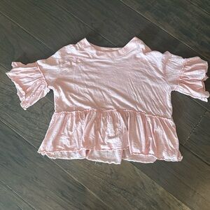 Altar’d State Ruffle Juniper Top size XS